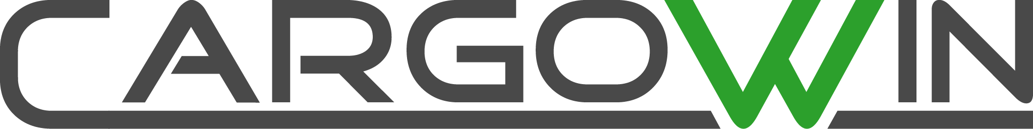 Das Logo von CARGOWIN, in Schwarz und Grün gehalten.