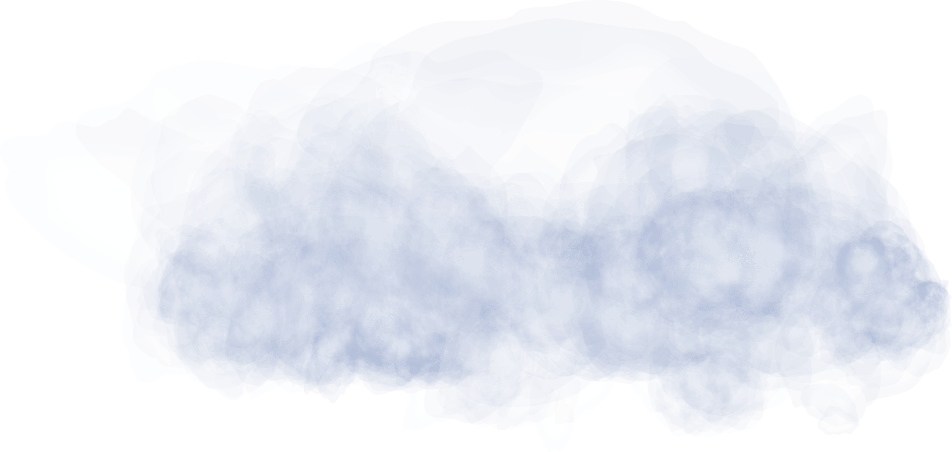 A fluffy cloud.