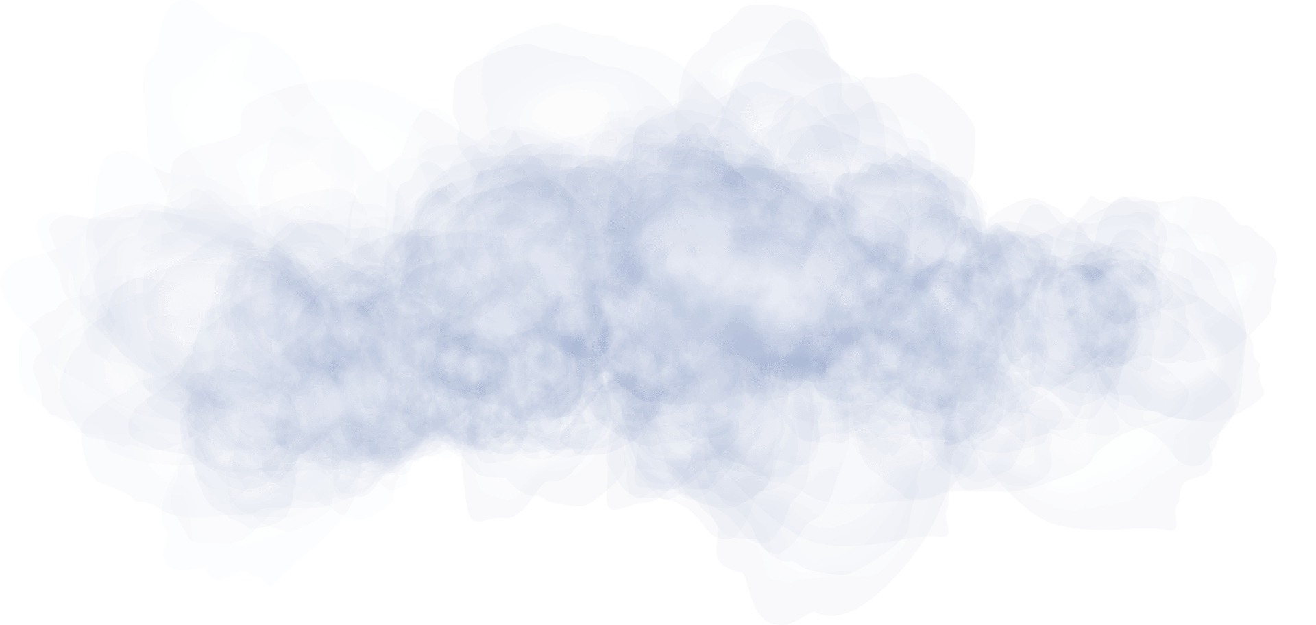 Fluffy cloud