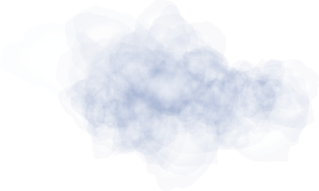 A fluffy cloud.
