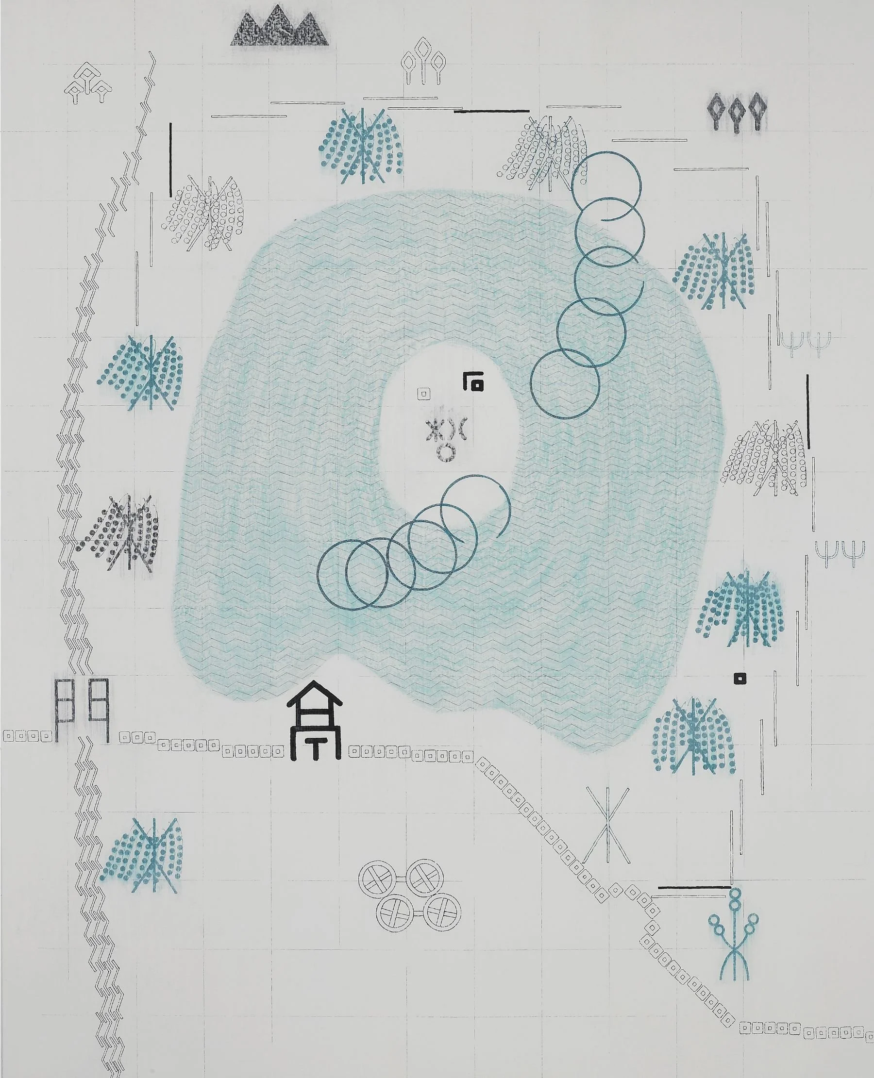방화수류정(訪花隨柳亭) Bangwasuryujeing_2021_162x130cm