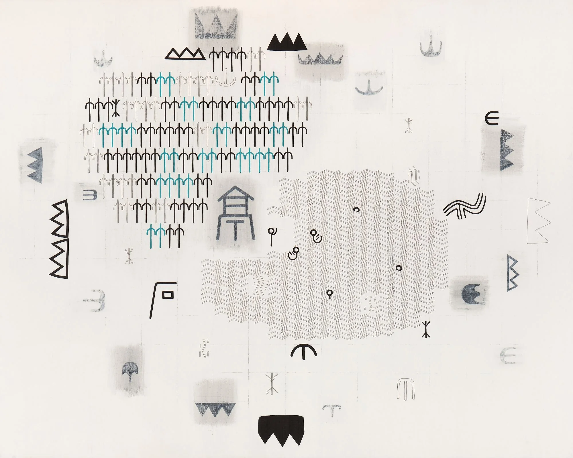 죽정관학도 JukJeongGwanHakDo_2011_130x162cm