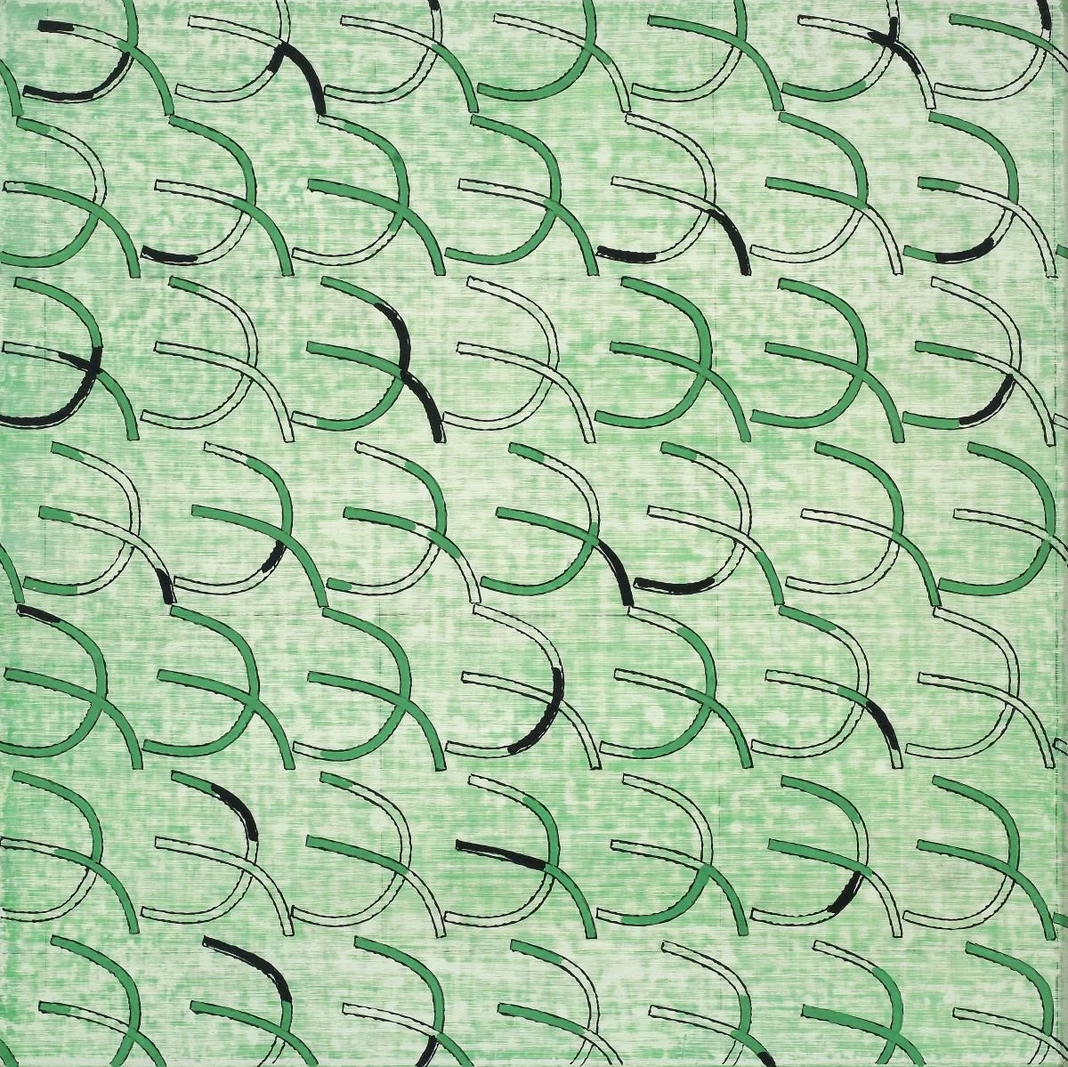 풀이 눕다 Grass Lying Down_2017_40x40cm
