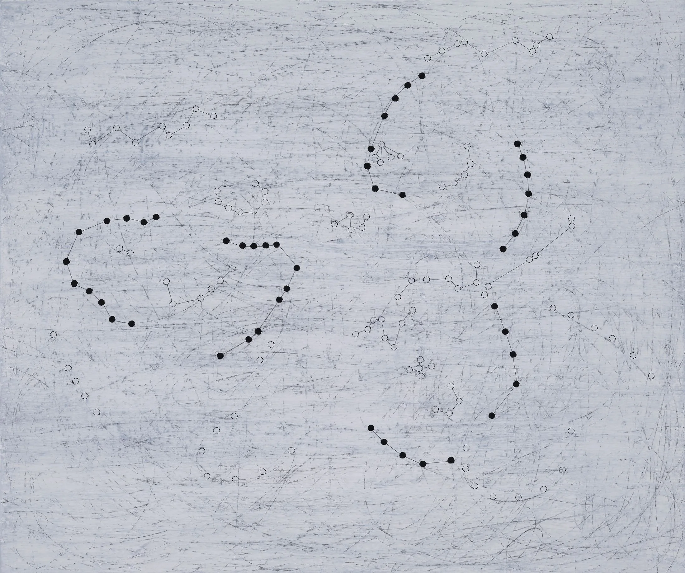 세 개의 울타리 Three Fences_2022_60.7x72.8cm
