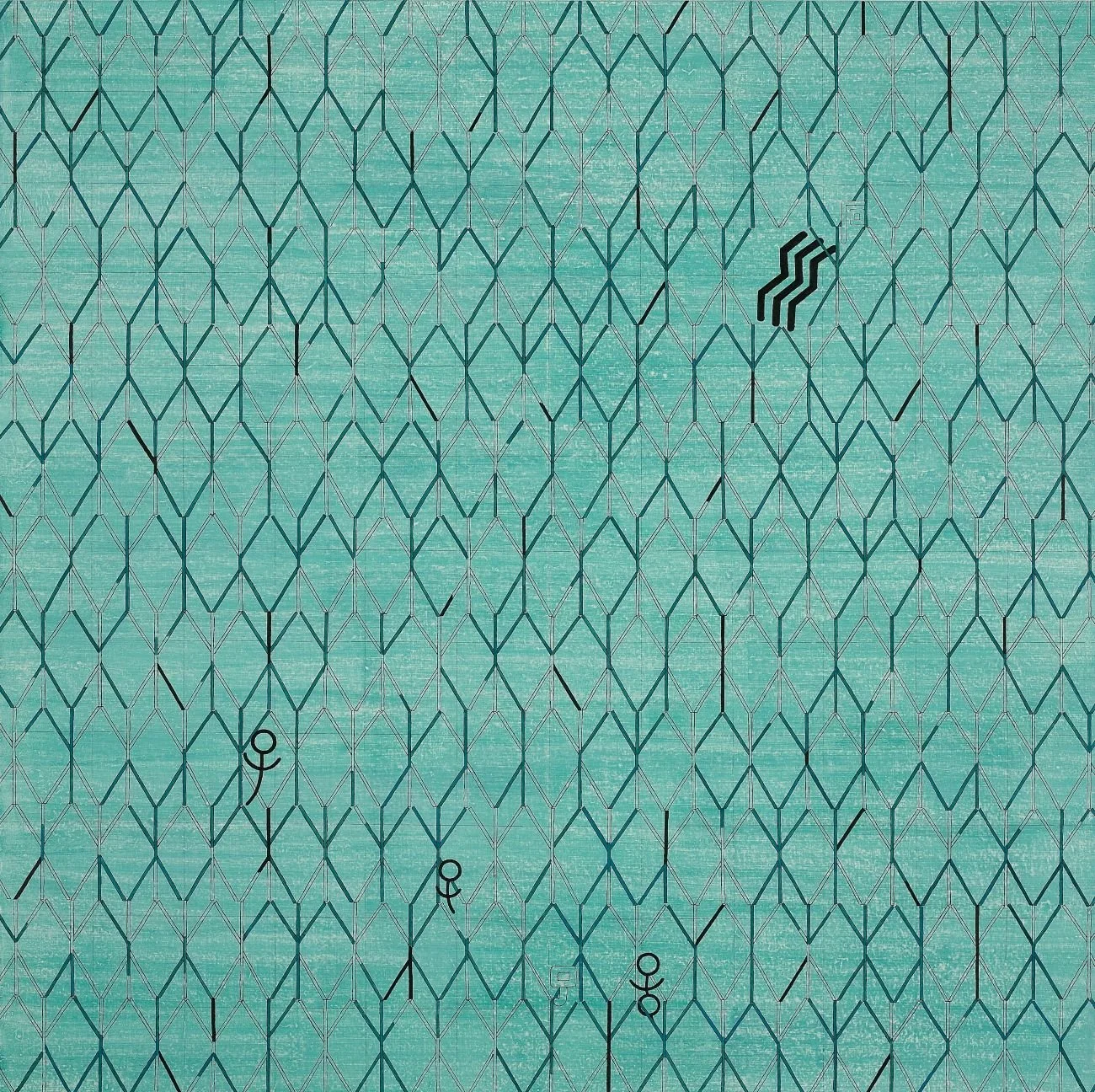 물을 찾아 In Search of Water_2020_130x130cm