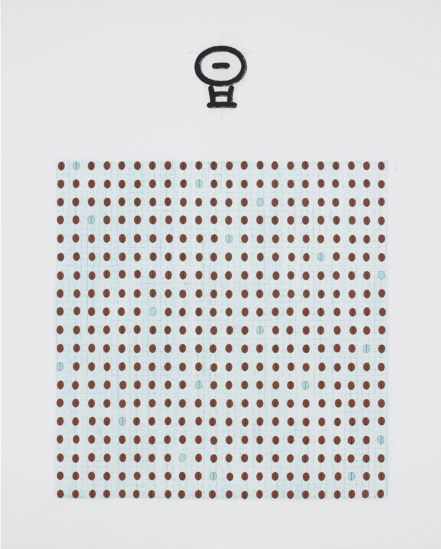 커피콩커피콩커피콩 Coffeekong-Coffeekong-Coffeekong_2024_91x72.7cm