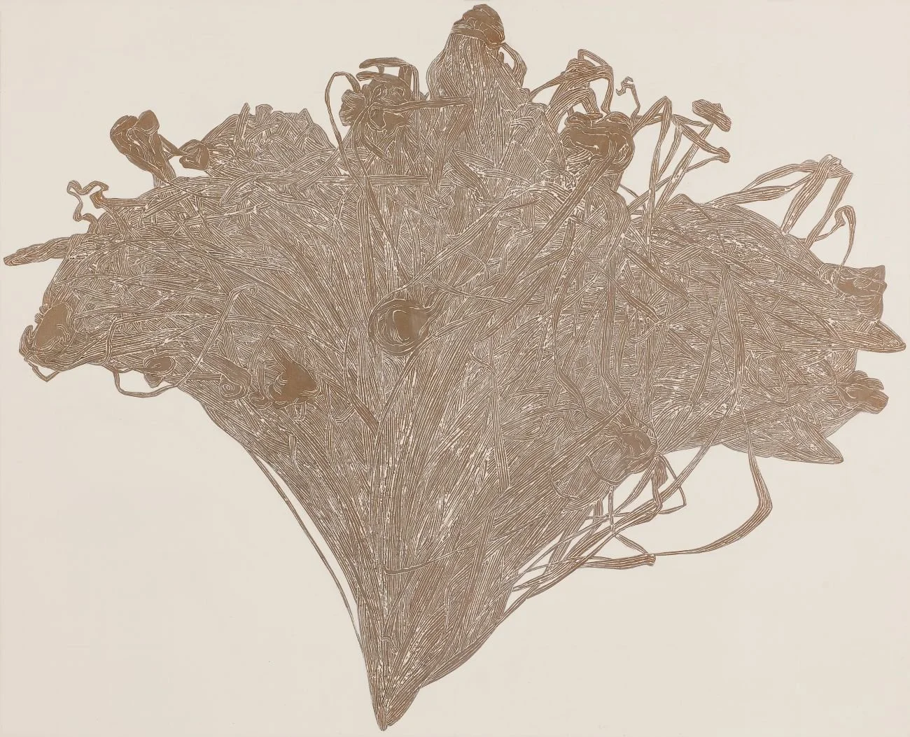 황금나무 Making-image Golden Tree_2009_65x80cm
