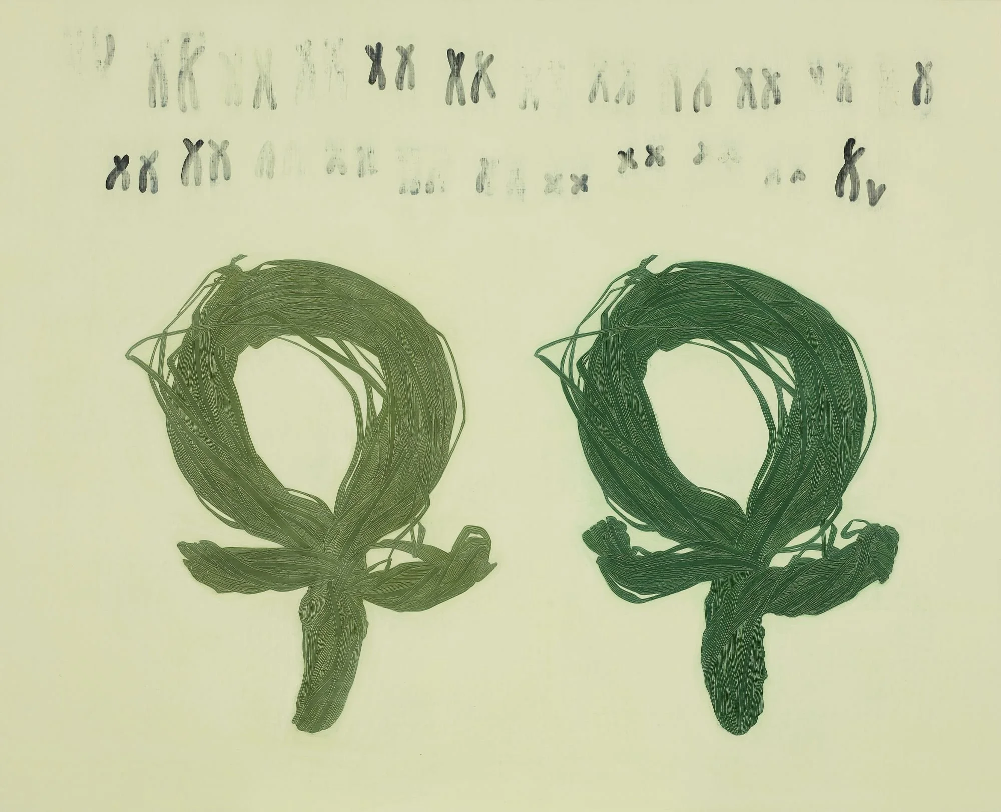 함께 나다 Born Together_2009_112x138cm