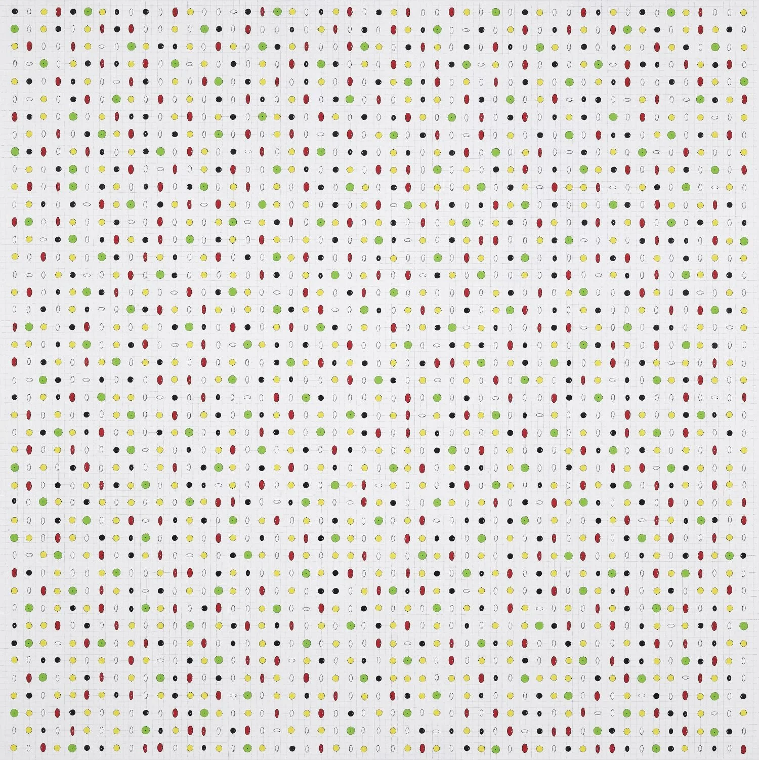 오행성 07 Five Grains 07_2025_130.3x130.3cm