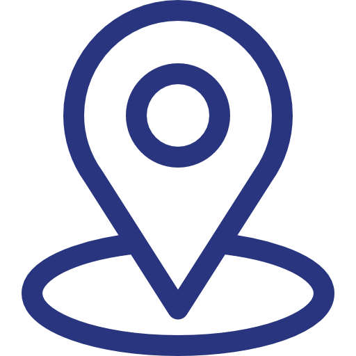 Icon of a map pin or location marker.