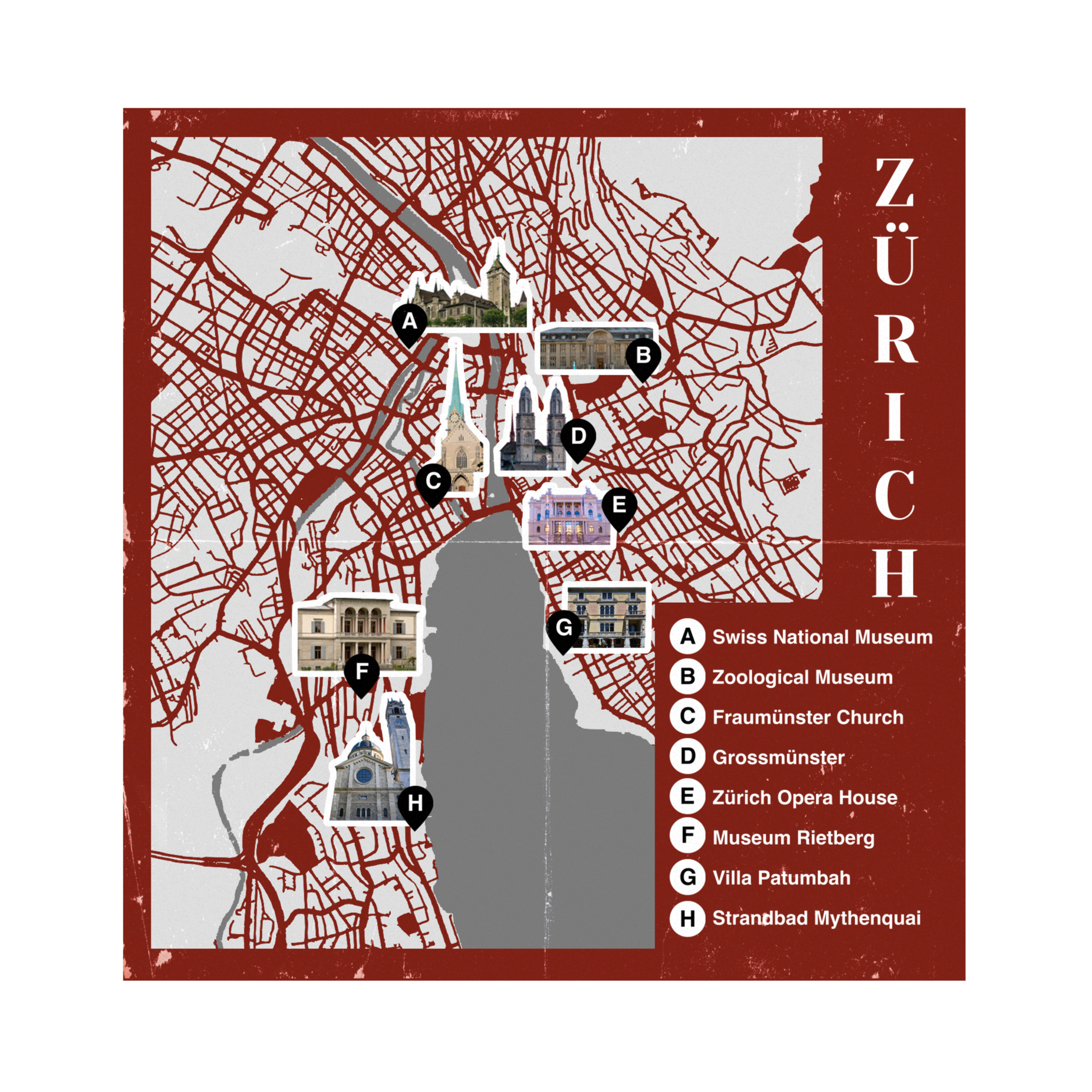 Zürich Map
