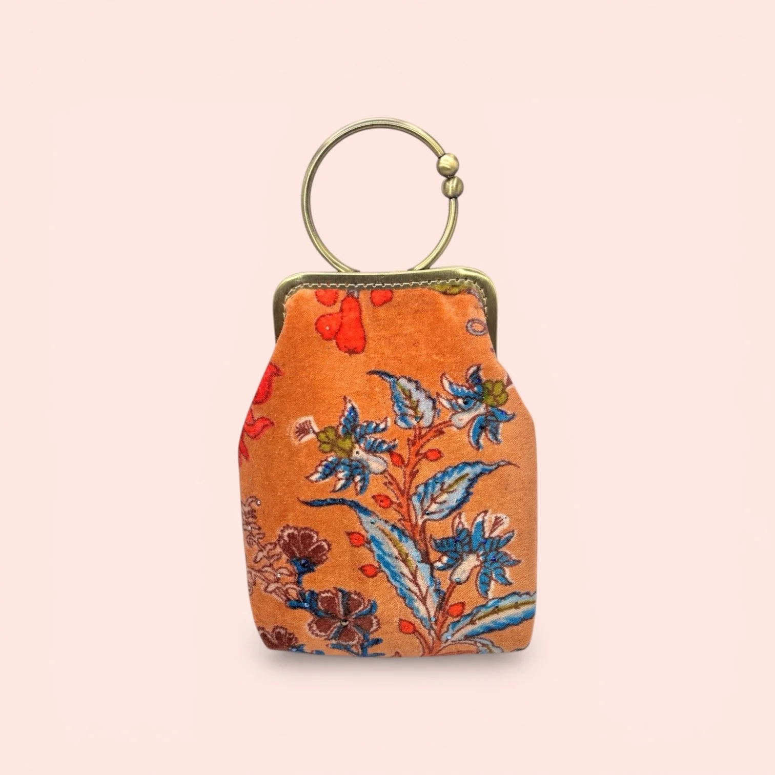 Floral Elegance Mini Purse