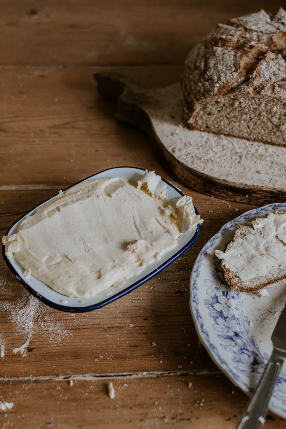 Homemade butter in minutes