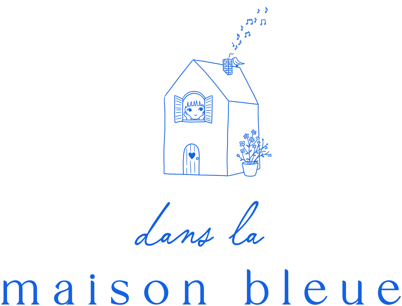 dans la maison bleue