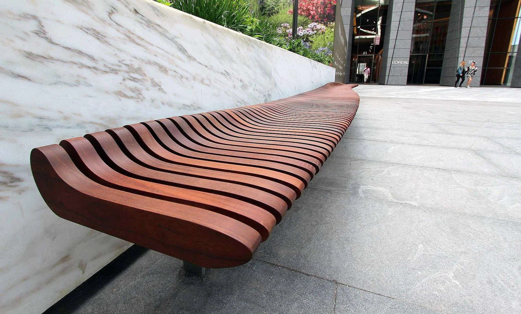Parametric Benches, Hudson Yards, NY