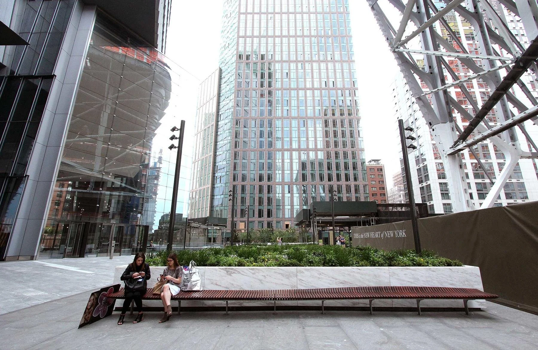 Parametric Benches, Hudson Yards, NY