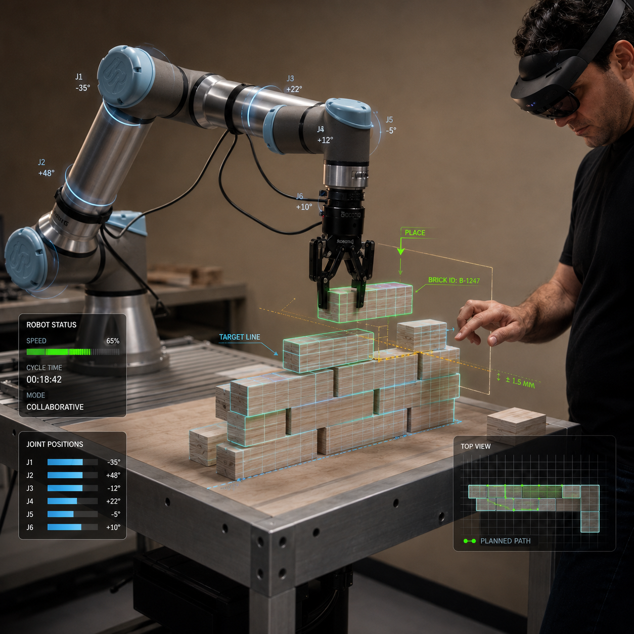 Human-robot collaborative systems