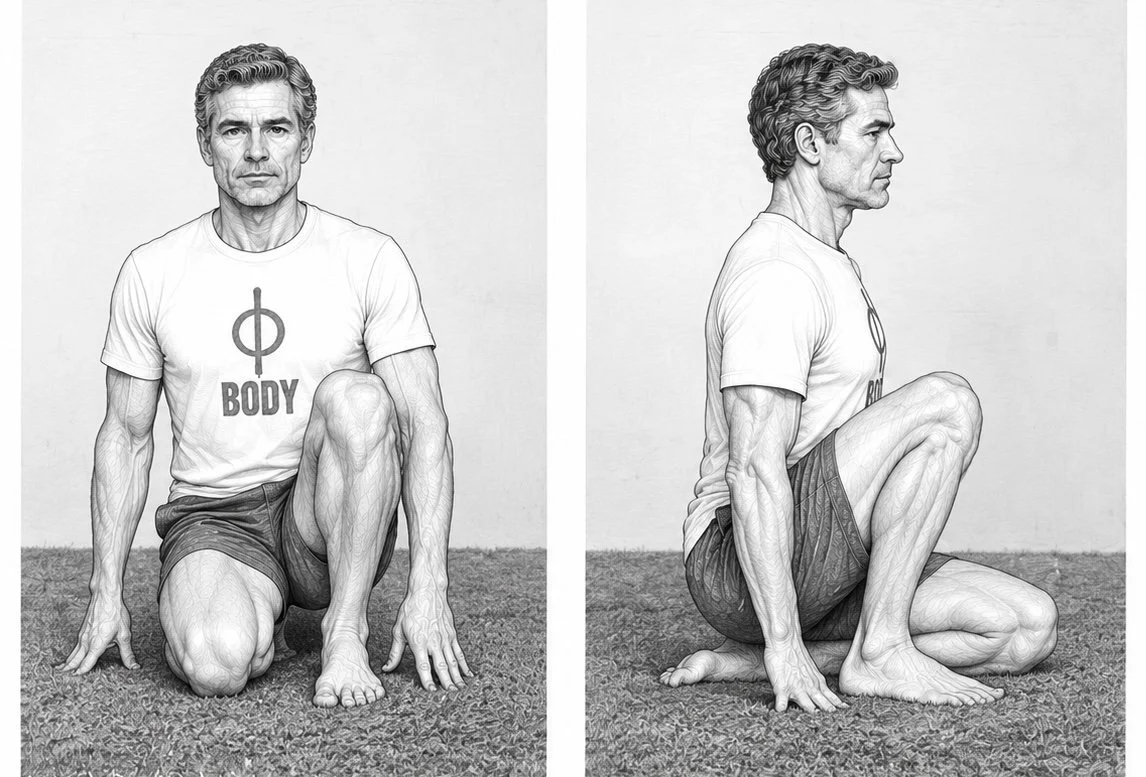 Single Leg Sitting (Shoe Tie Position)