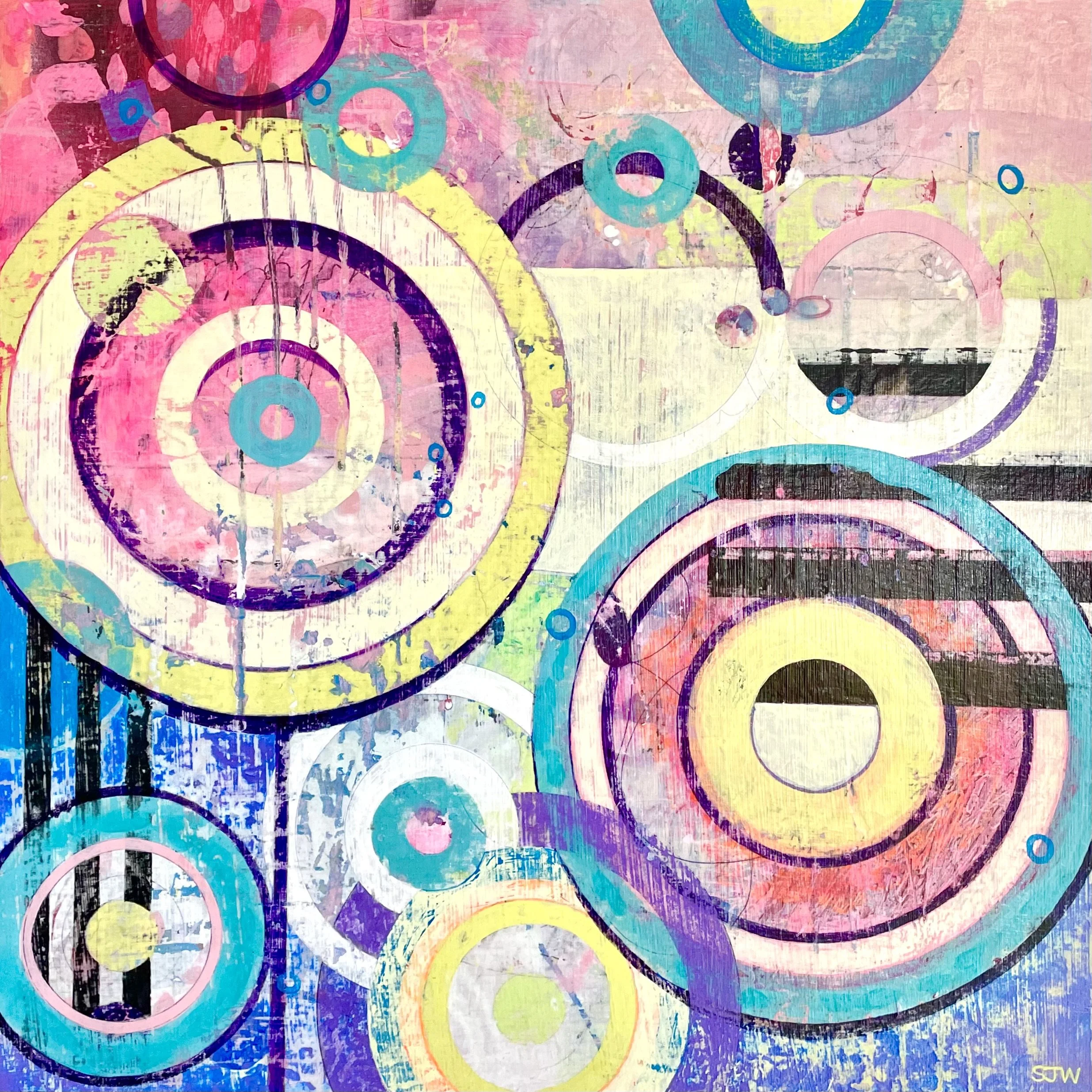 Circles II

Acrylic on 400gsm paper.

40 x 40cm

In a glazed white frame.

£300