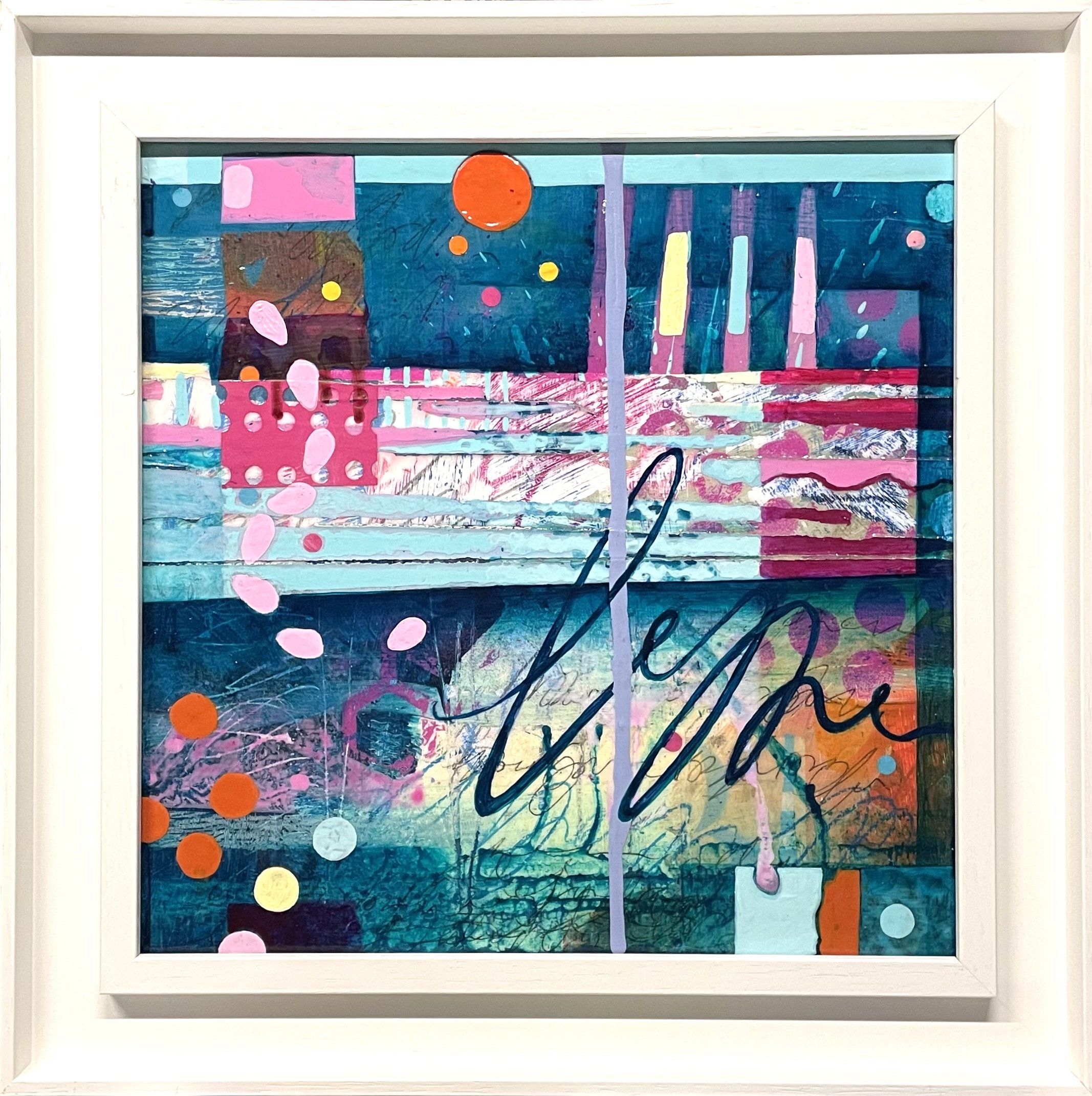 Signal (2025)

Acrylic & collaged paper on wood panel, in a white 'St Ives' style frame.
Framed size 40 x 40cm

£350

Available from Seventh Circle Art & Aesthetics