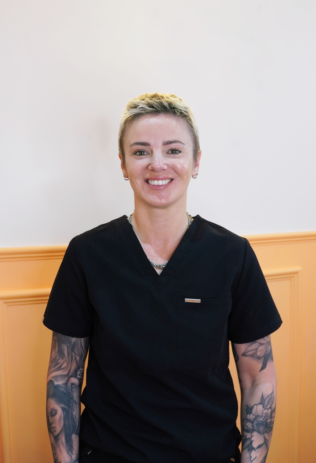 Rosie, founder and owner of Leigh-on-Sea Laser Clinic using the Candela Gentle Pro Max Plus