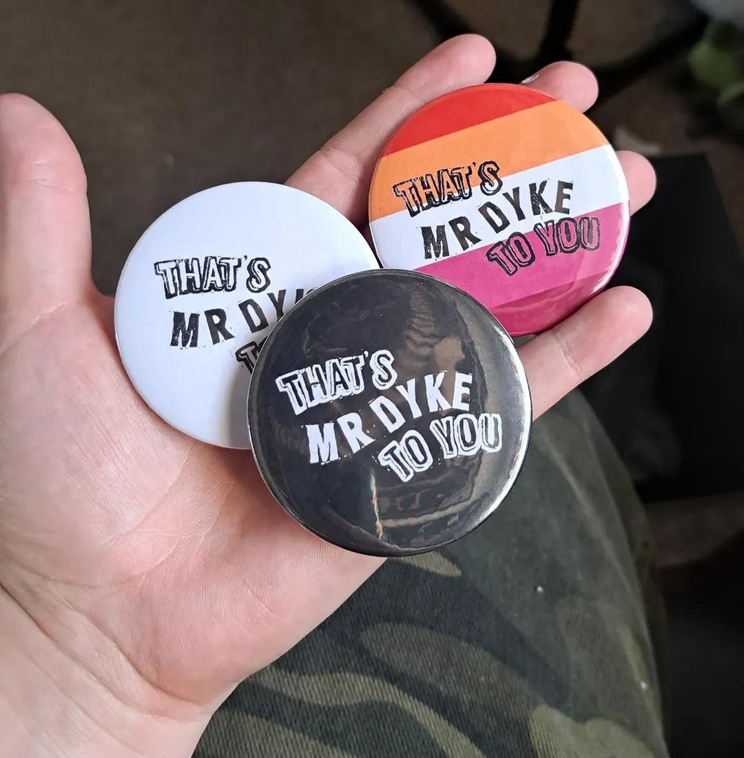 MR DYKE Pin
