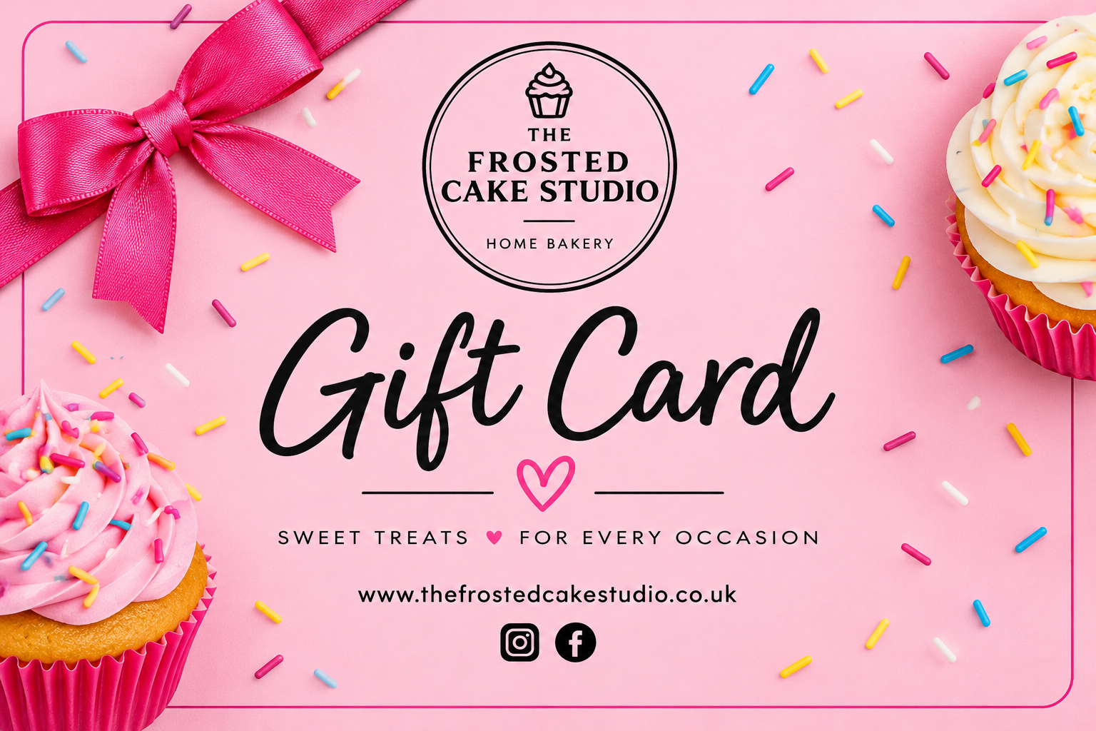 The Frosted Cake Studio gift card