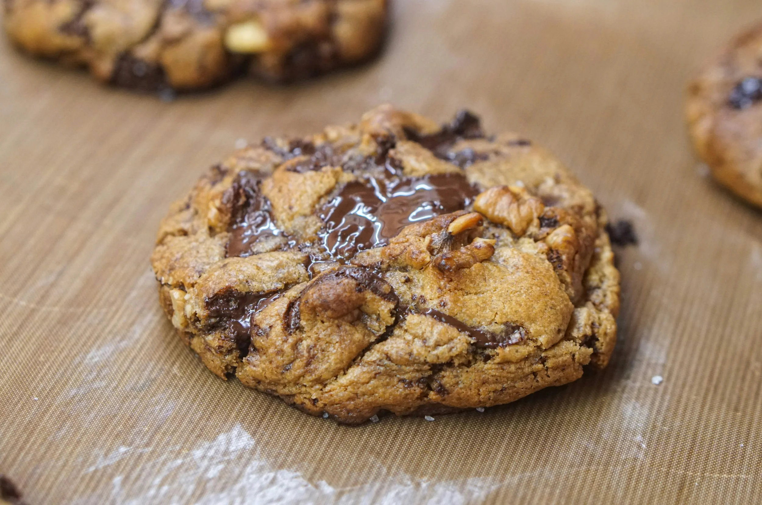 NYC style Marshmallow stuffed Cookies