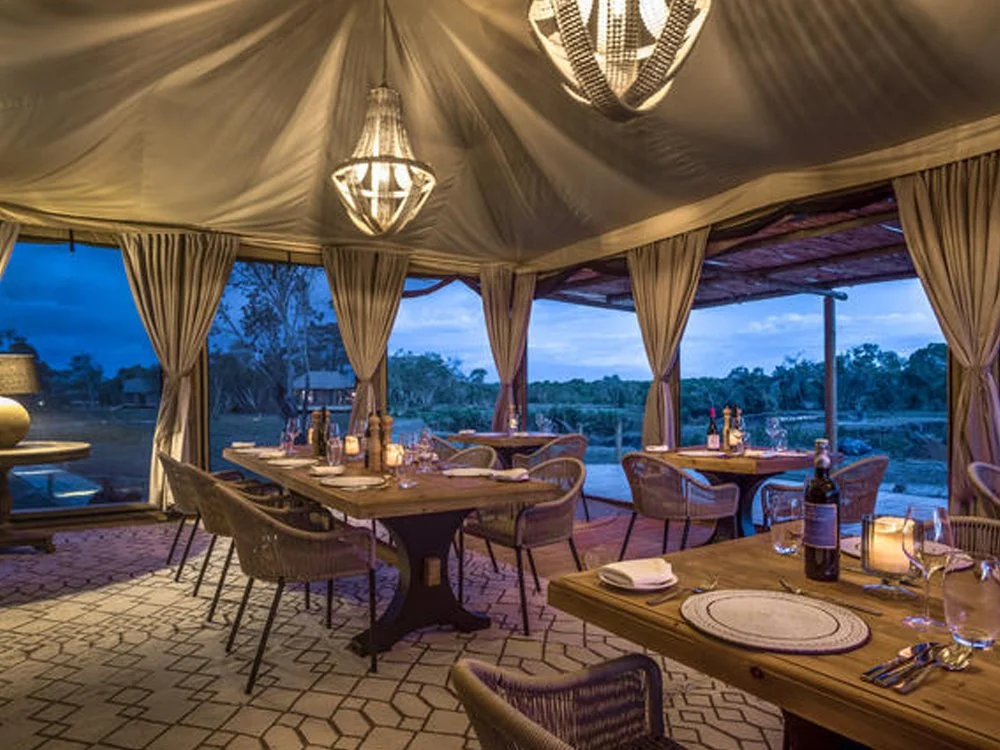 Ol Pejeta Conservany The River Camp - Dining Area Kenya