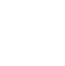 Empty white circle on a black background.
