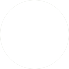 Blank white circular background