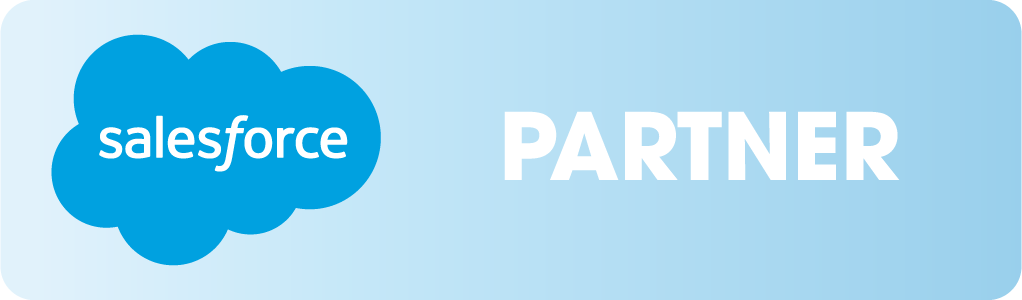 Salesforce Select Partner badge -- Various Innovations certified since 2023