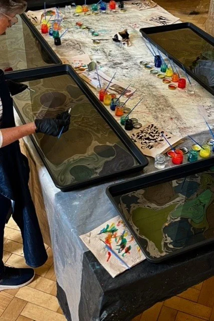 Marble a Silk Scarf with Rachel O’Connell - 14 November