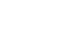 Outline of a hand holding a shield with a checkmark, symbolizing protection or security.