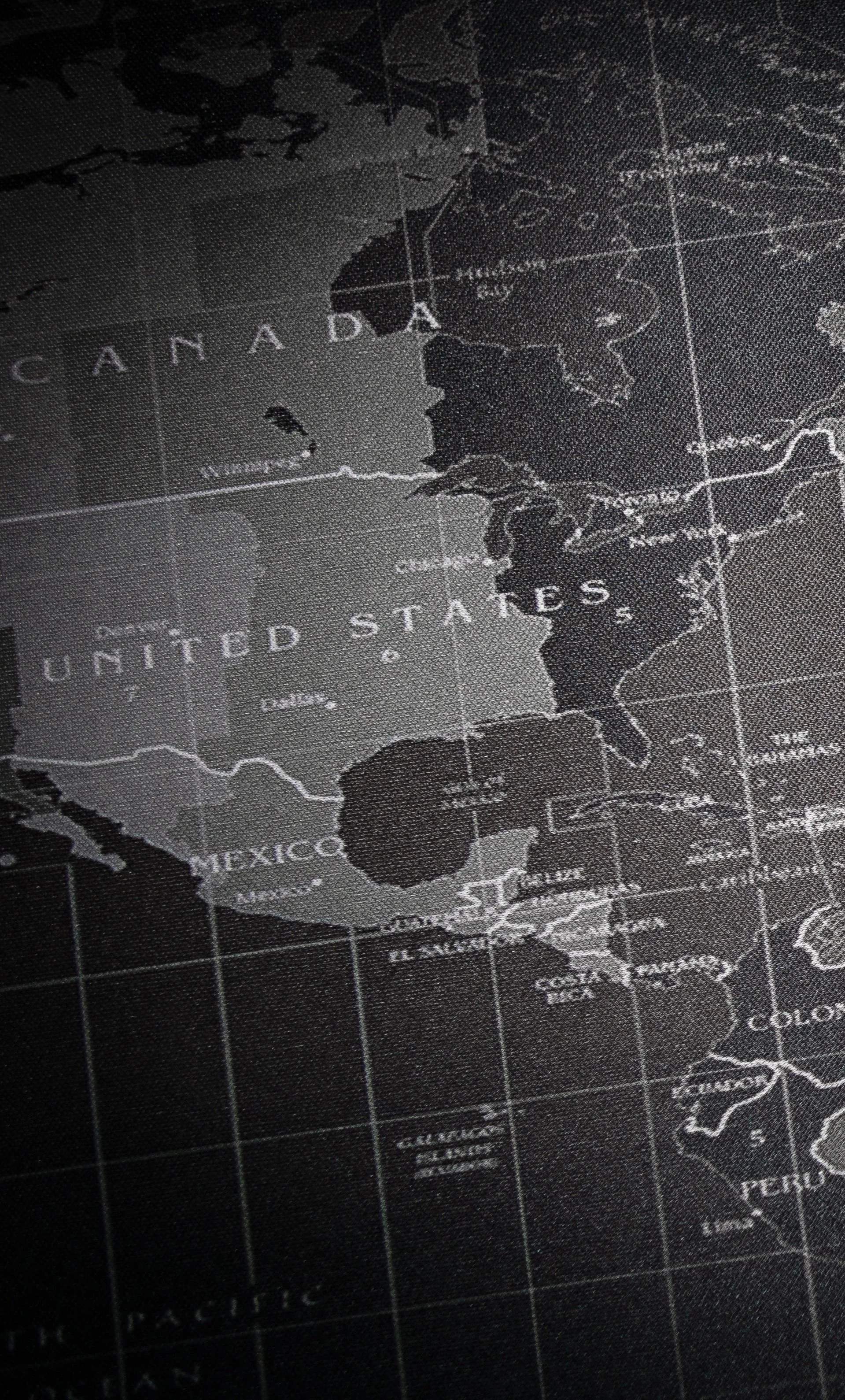 Map location background
