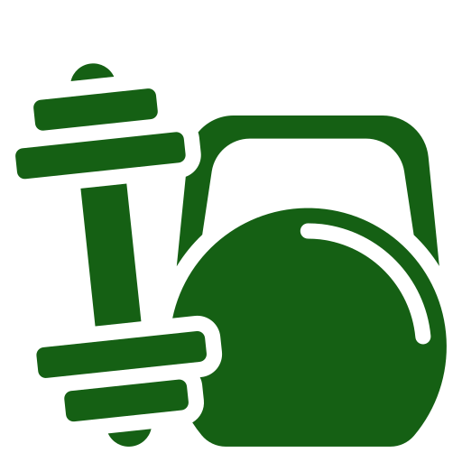 Gym equipment icon