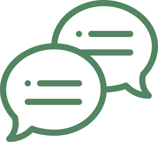 Speech bubble icon