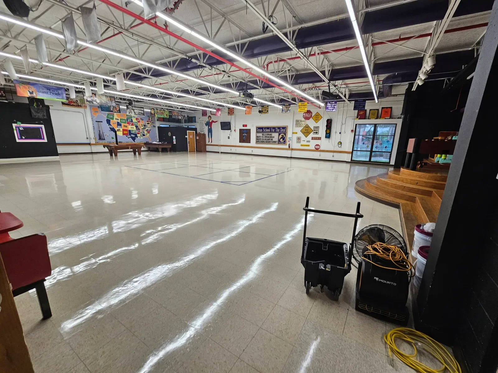 Clean flooring