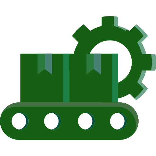 Production and manufacturing icon