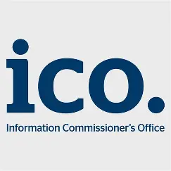Logo of the Information Commissioner's Office with the word 'ico.' and the full name below.