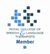 Royal College of Speech & Language Therapists membership badge