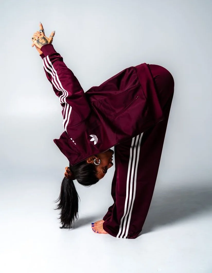 our very own khlo - ready to bring you the best yoga practice in the land 🧘🪩🪬 our energi team EATS 

#fyp #cleveland 

📸: @owenzubek 
@adidas