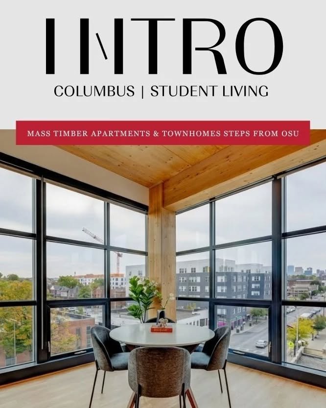 Our High Street residence puts you within arm's reach of everything OSU has to offer, and then some. 📍 

Become a VIP at the link in bio

#INTROColumbus #OSUstudentliving #OhioStateApartments
