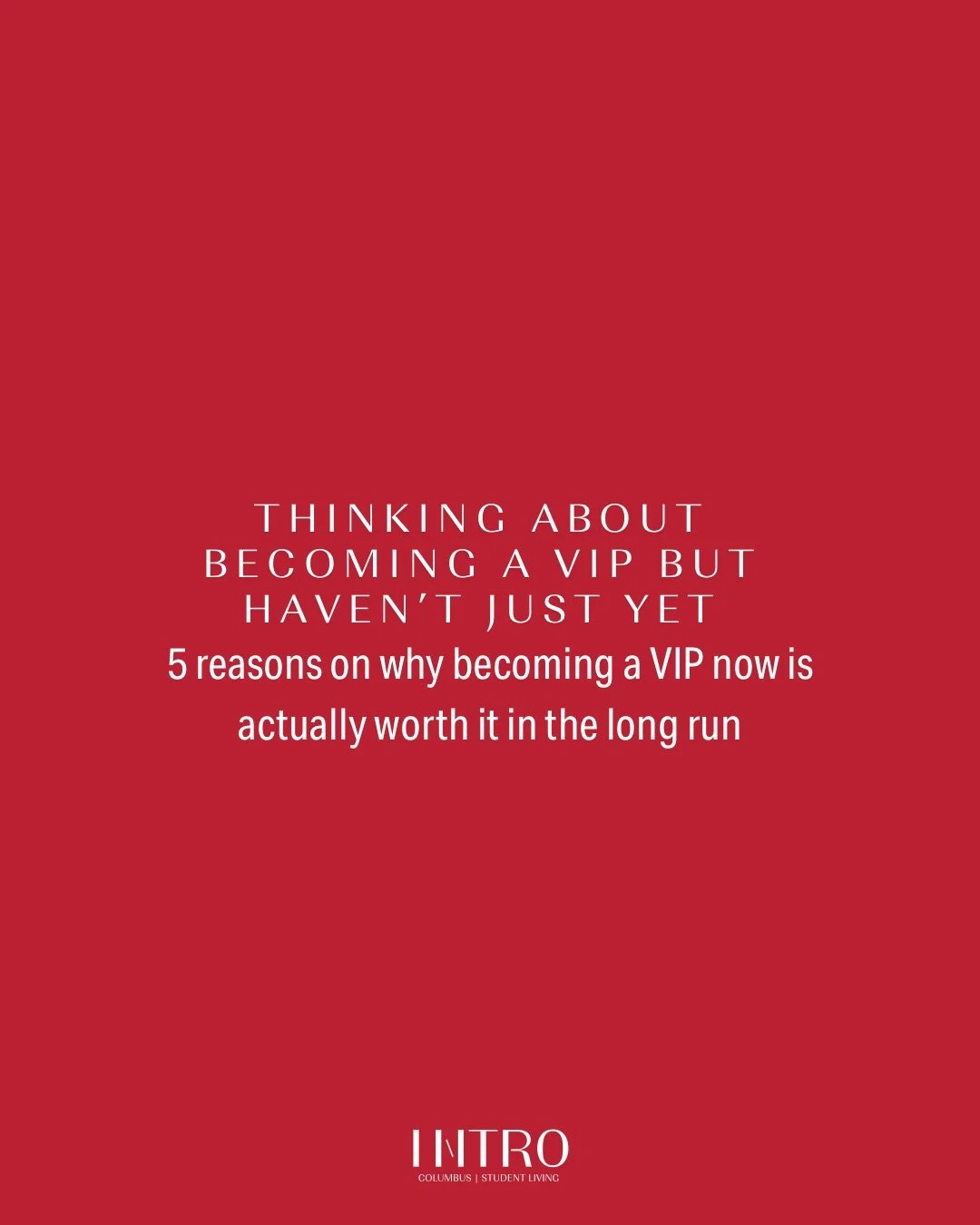why becoming a VIP with us now is worth it in the long run!

RSVPs coming soon for our biggest fall event &mdash; grand lease opening: 08/28/26 💌