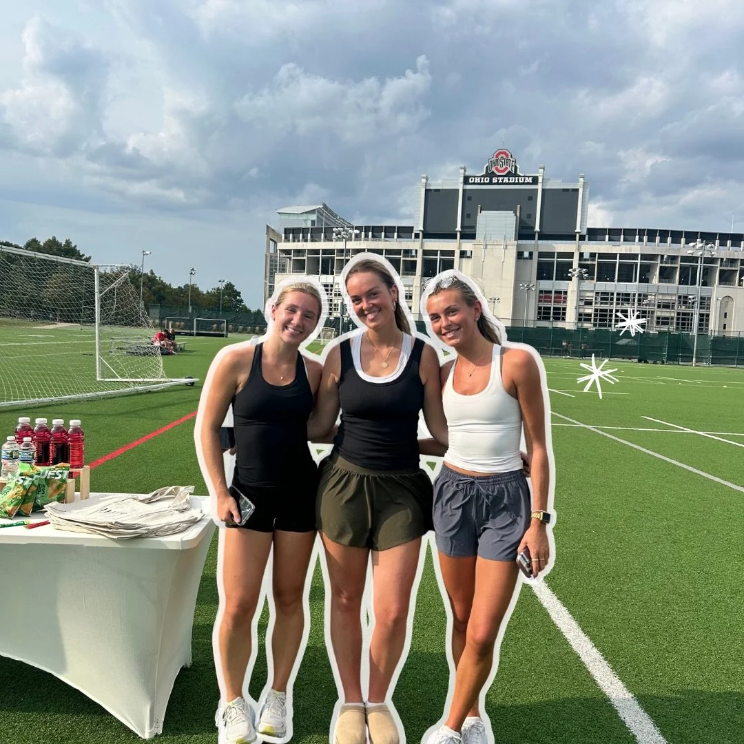 we had so much fun hanging out with the @osuwclublacrosse club this evening! ✨

catch us on campus this week and ask us about our pre game day event this Friday that you won&rsquo;t want to miss buckeyes! 🌰