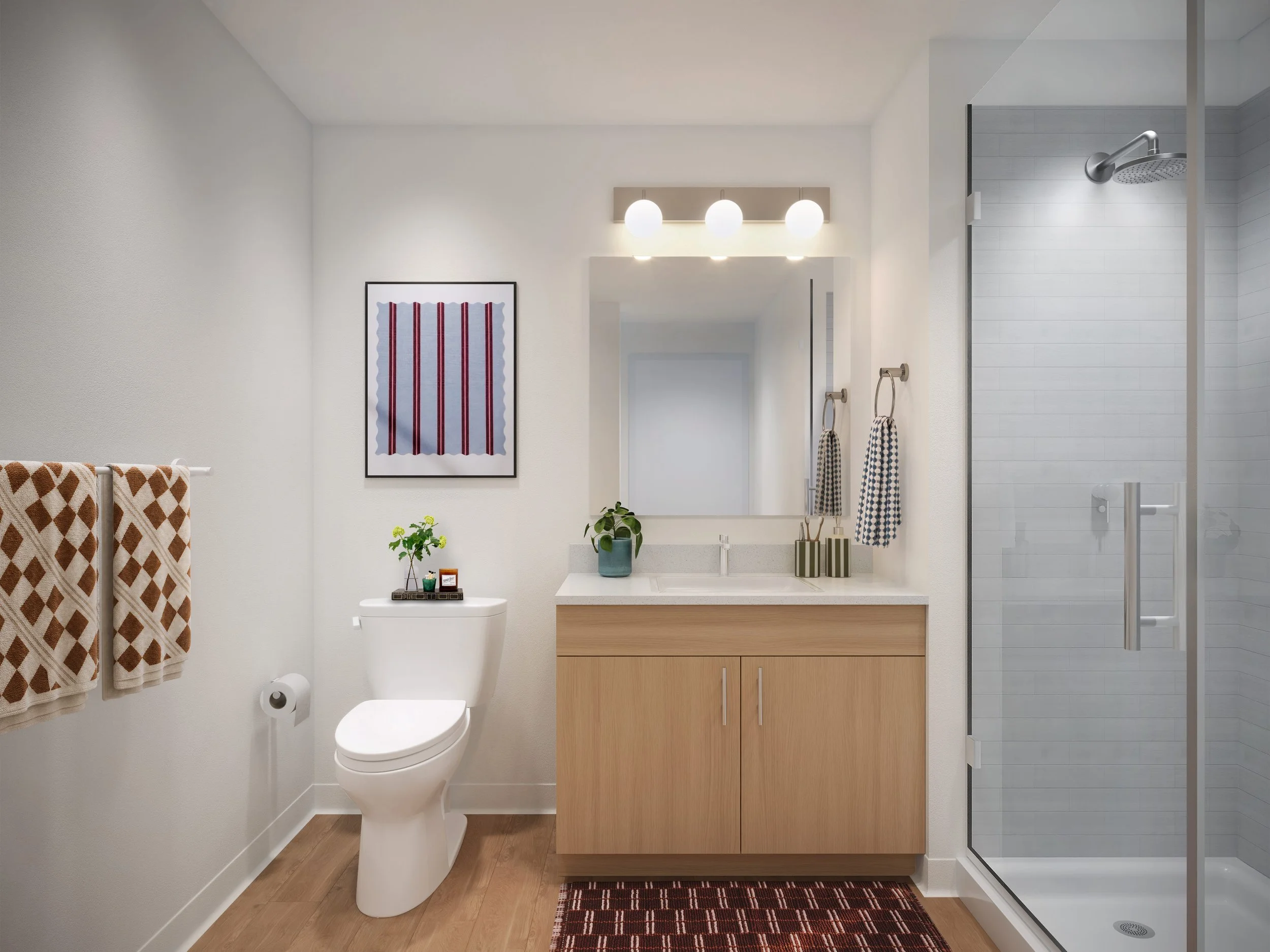 INTRO Columbus | Off-Campus Apartments near Ohio State | Bathroom
