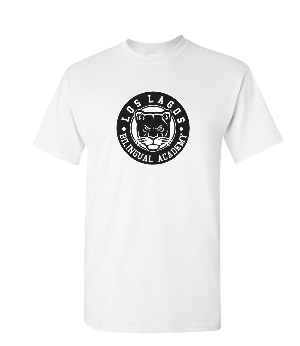 Los Lagos Panther Circle Logo Tee