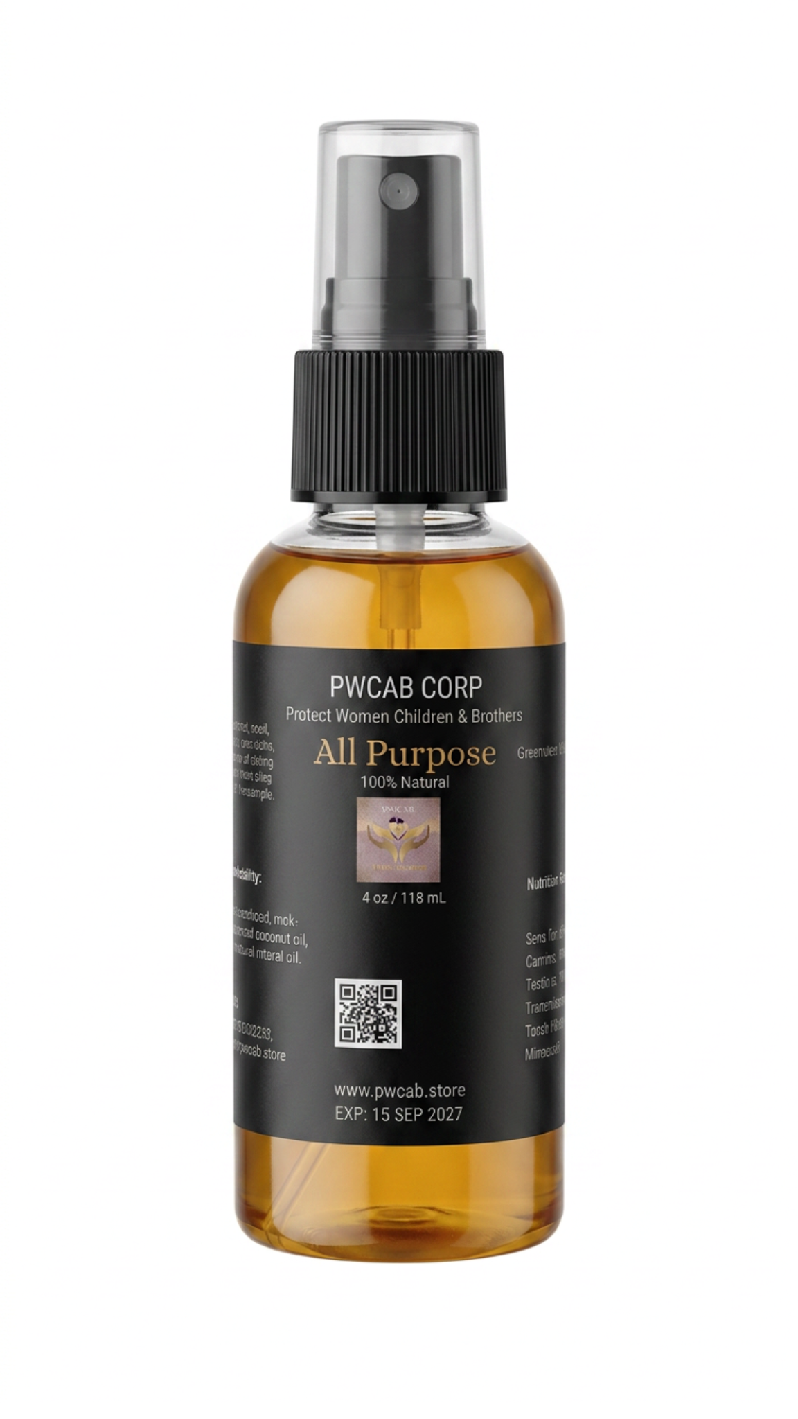 Pwcab All Purpose Body, Hair Spray