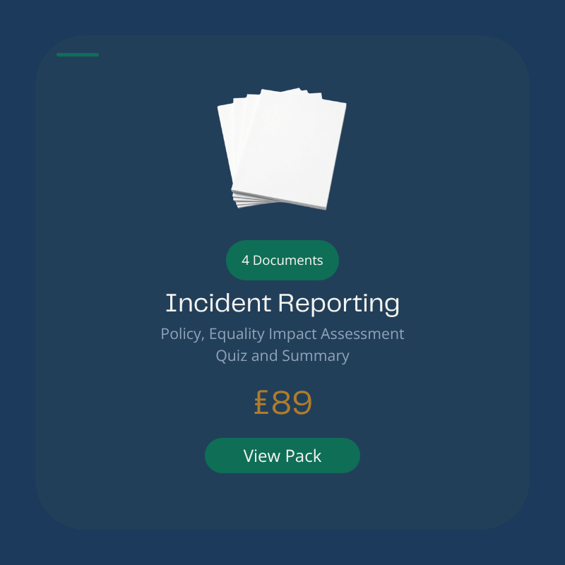 Incident Reporting Policy