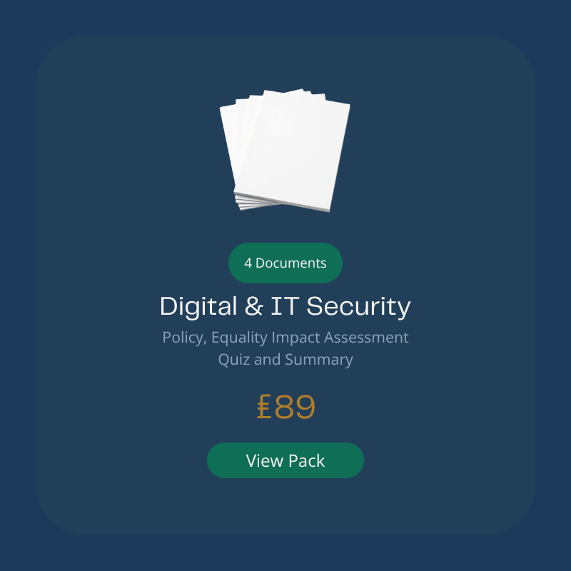 Digital and IT Security Policy